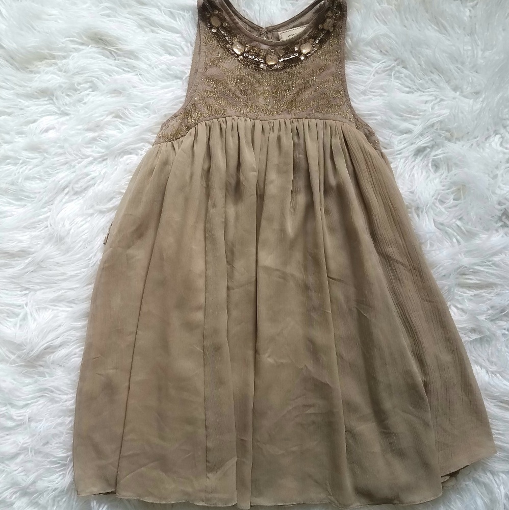 Anthropologie Moulinette Soeurs Embroidered Dress